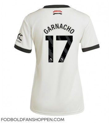 Manchester United Alejandro Garnacho #17 Tredjetrøje Dame 2024-25 Kortærmet
